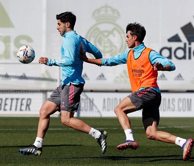 entrenamiento del real madrid