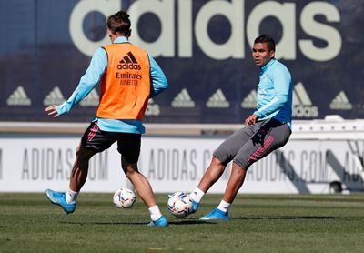 entrenamiento del real madrid