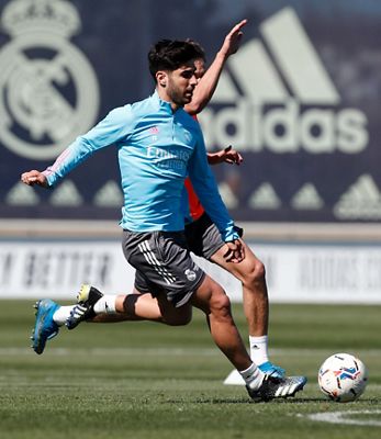entrenamiento del real madrid
