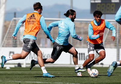 entrenamiento del real madrid