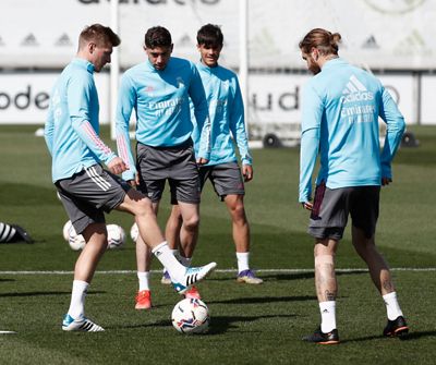 entrenamiento del real madrid