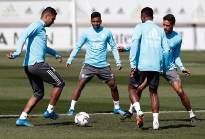 entrenamiento del real madrid