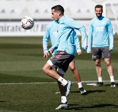 entrenamiento del real madrid