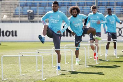 entrenamiento del real madrid