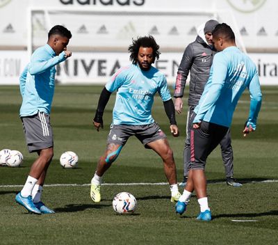 entrenamiento del real madrid