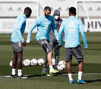 entrenamiento del real madrid