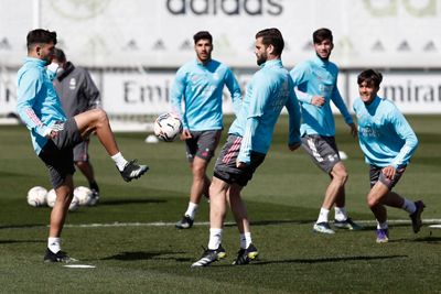 entrenamiento del real madrid
