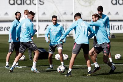 entrenamiento del real madrid