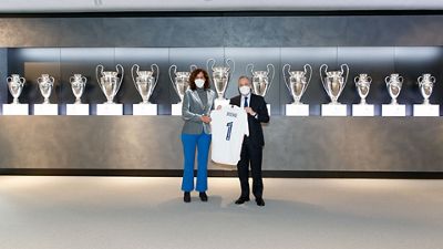 Acuerdo de colaboración entre la Fundación Real Madrid y la Fundación Deporte Joven