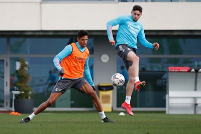 entrenamiento del real madrid