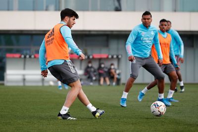 entrenamiento del real madrid
