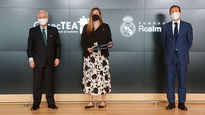 La Fundación Real Madrid y ConecTEA ratifican su alianza en la Semana Mundial del Autismo