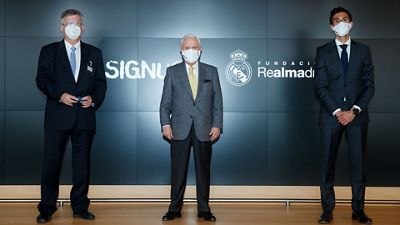 Signus renueva su colaboración con la Fundación Real Madrid