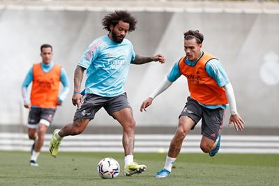 entrenamiento del real madrid