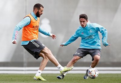 entrenamiento del real madrid