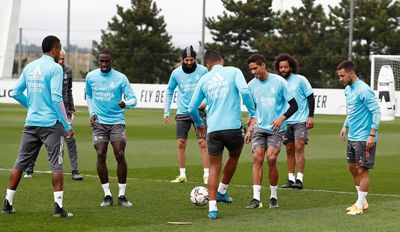 entrenamiento del real madrid