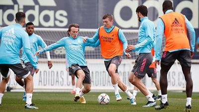 Último entrenamiento antes de recibir al Éibar