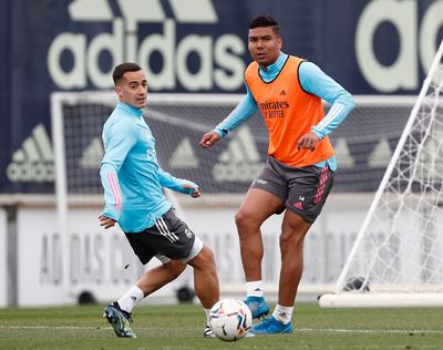 entrenamiento del real madrid