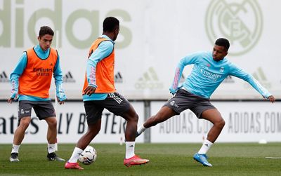 entrenamiento del real madrid