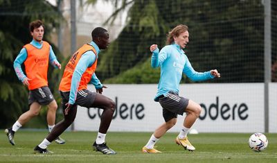 entrenamiento del real madrid