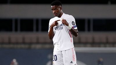 Vinicius Jr., elegido mejor jugador de la semana en la Champions