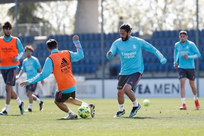 entrenamiento del real madrid