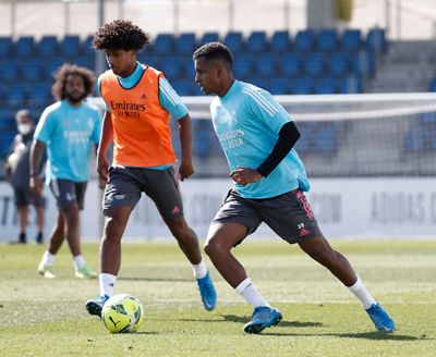 entrenamiento del real madrid