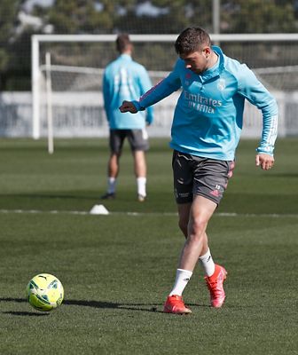 entrenamiento del real madrid