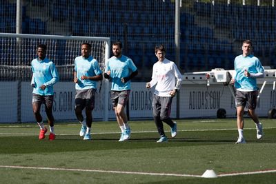 entrenamiento del real madrid