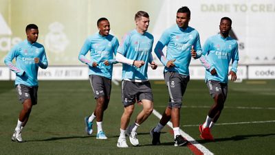 entrenamiento del real madrid