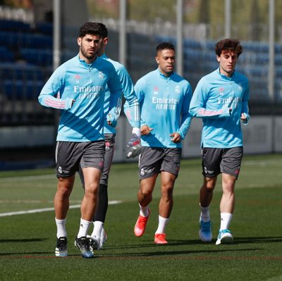 entrenamiento del real madrid