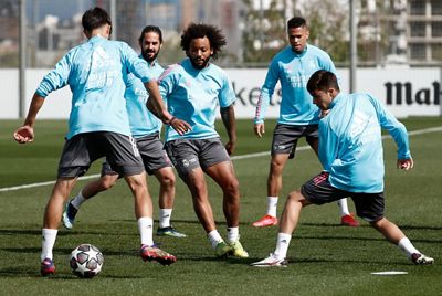 entrenamiento del real madrid