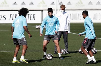entrenamiento del real madrid