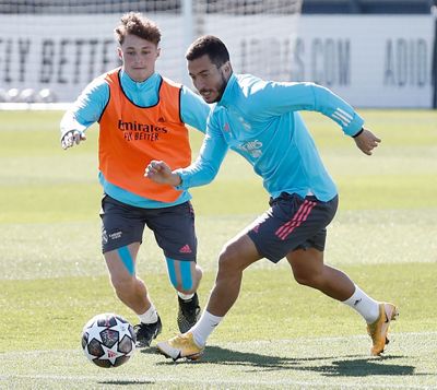 entrenamiento del real madrid