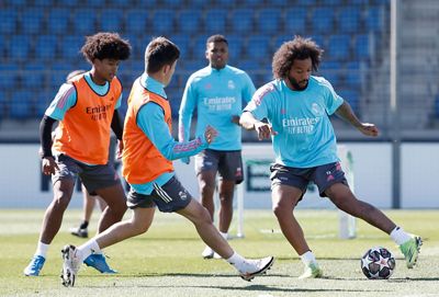 entrenamiento del real madrid