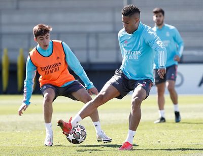 entrenamiento del real madrid