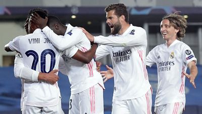 Once inicial del Real Madrid ante el Liverpool