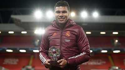 Casemiro, elegido el mejor jugador del Liverpool-Real Madrid