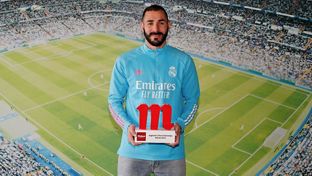 Benzema, Jugador Cinco Estrellas Mahou de marzo