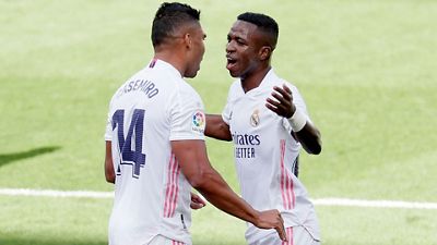 Once inicial del Real Madrid contra el Cádiz