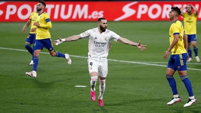 Benzema ha marcado a los 35 equipos a los que se ha enfrentado en la Liga