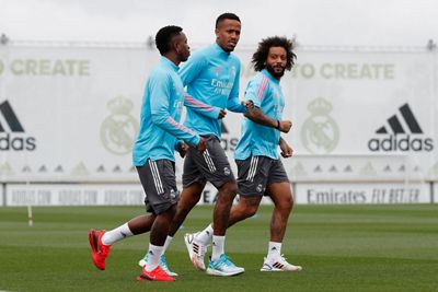 entrenamiento del real madrid