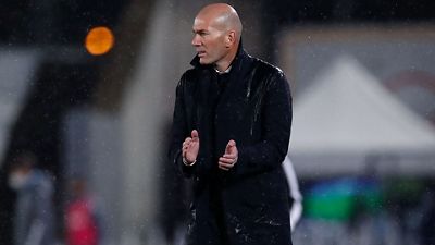 Zidane: “En ataque nos ha faltado algo para ganar el partido'