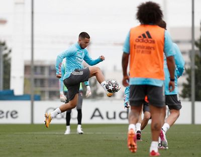 entrenamiento del real madrid