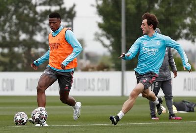 entrenamiento del real madrid