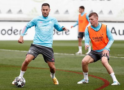 entrenamiento del real madrid