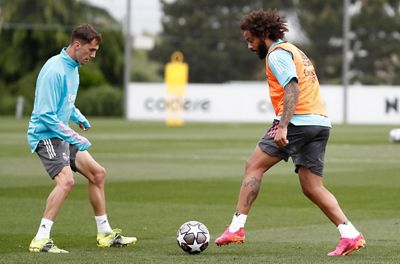 entrenamiento del real madrid