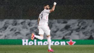 Benzema iguala a Raúl como 4º máximo goleador de la Copa de Europa