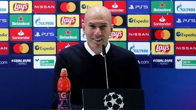 Zidane: 'Iremos allí a meter goles e intentar ganar el partido'