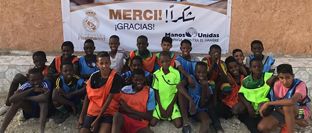 Escuela sociodeportiva de la Fundación Real Madrid en Mauritania